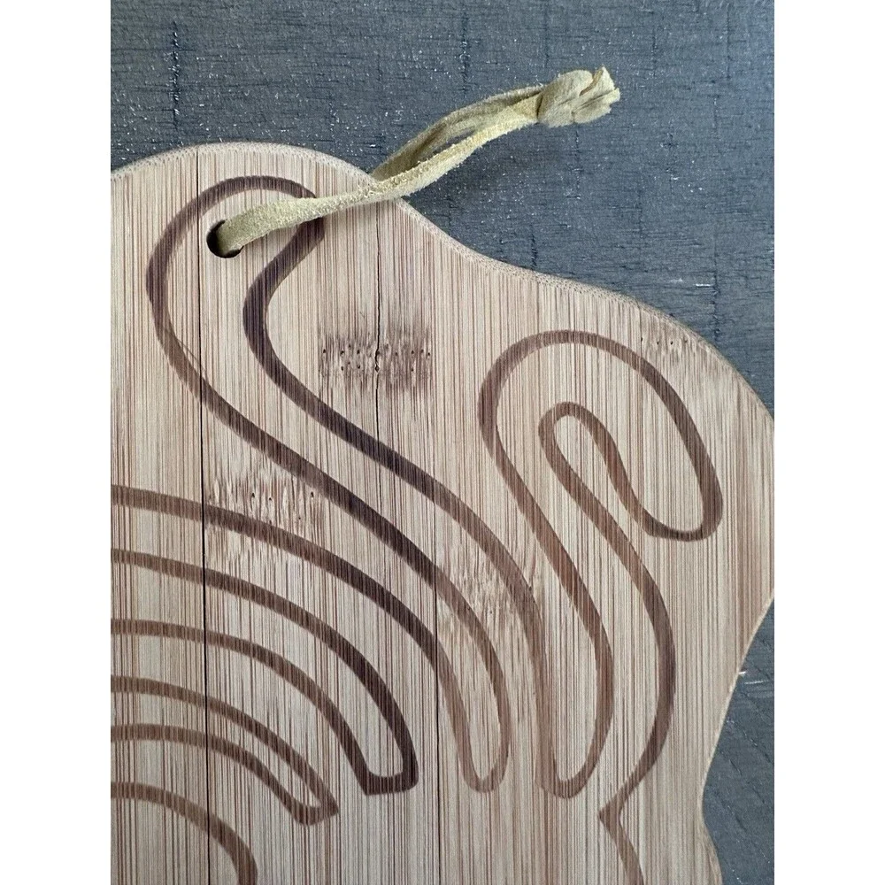 RARE Totally Bamboo Kokopelli Serving Cutting Board New Mexico Wall Art